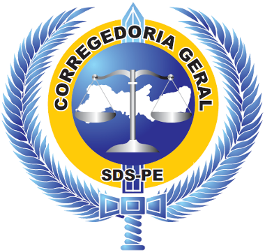 Brasão da Corregedoria Geral da SDS-PE